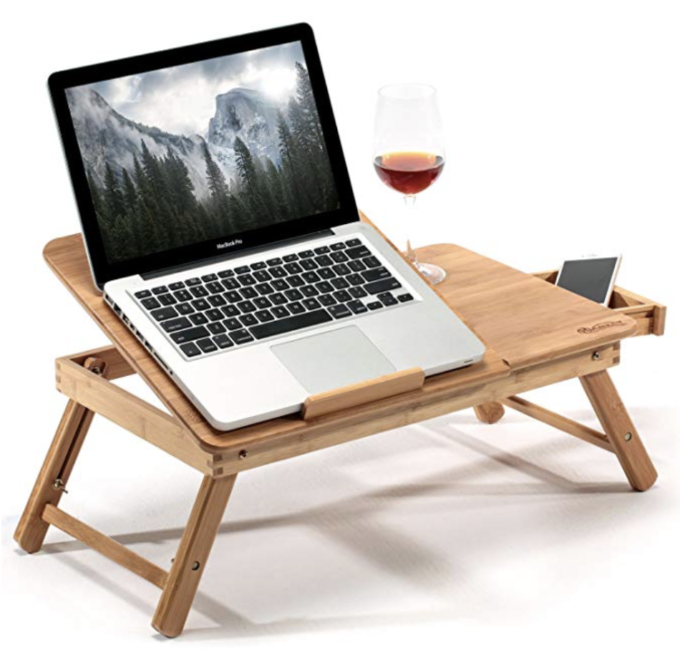 Plateau de lit pour ordinateur